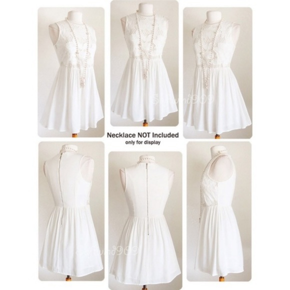 Beautiful white dress - Picture 5 of 8